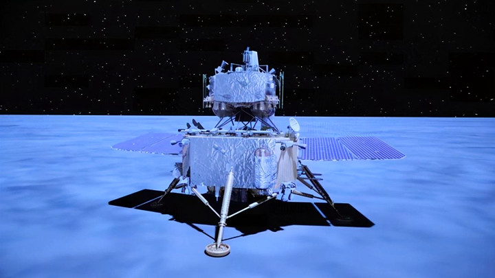 三维动画演示嫦娥五号登月全过程！暴露了美国登月假象？