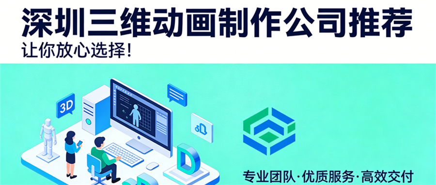 深圳三维动画制作公司推荐，让你放心选择！
