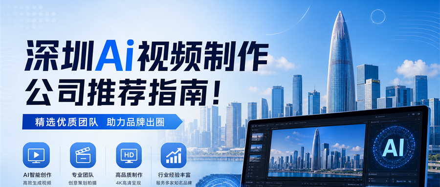 深圳Ai视频制作公司推荐指南！