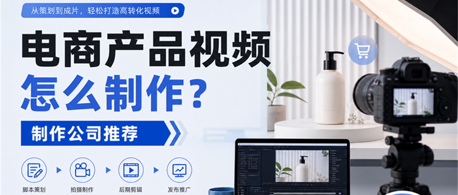 电商产品视频怎么制作？制作公司推荐