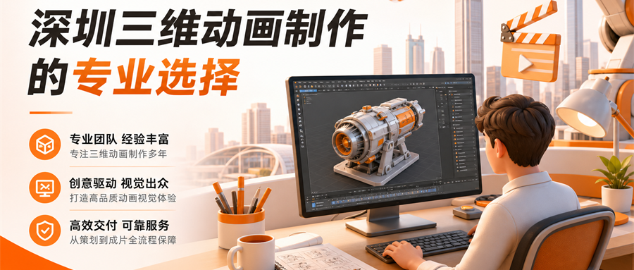 创点动画：深圳三维动画制作的专业选择