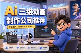 Ai三维动画制作公司推荐